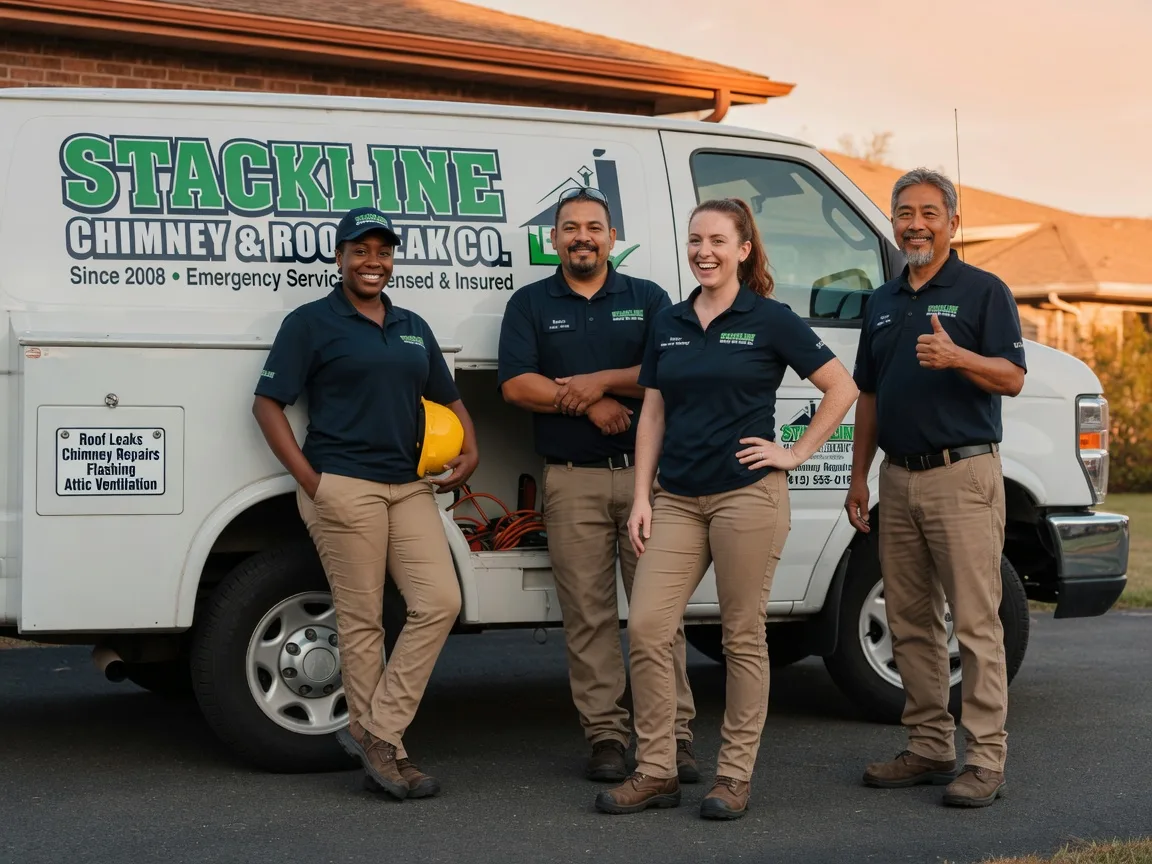 Chimney flashing repair company in Lancaster, VA